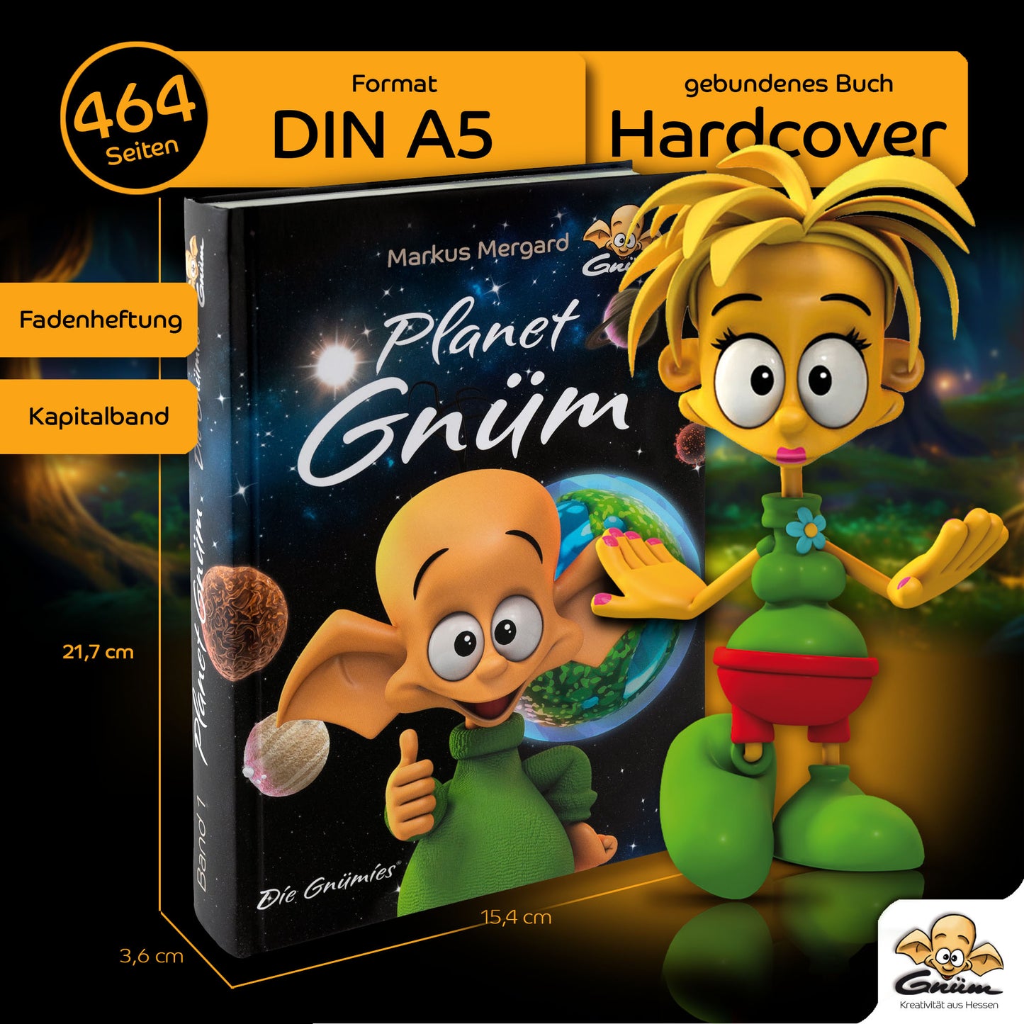 Gnümie Set Buch und Kartenspiel