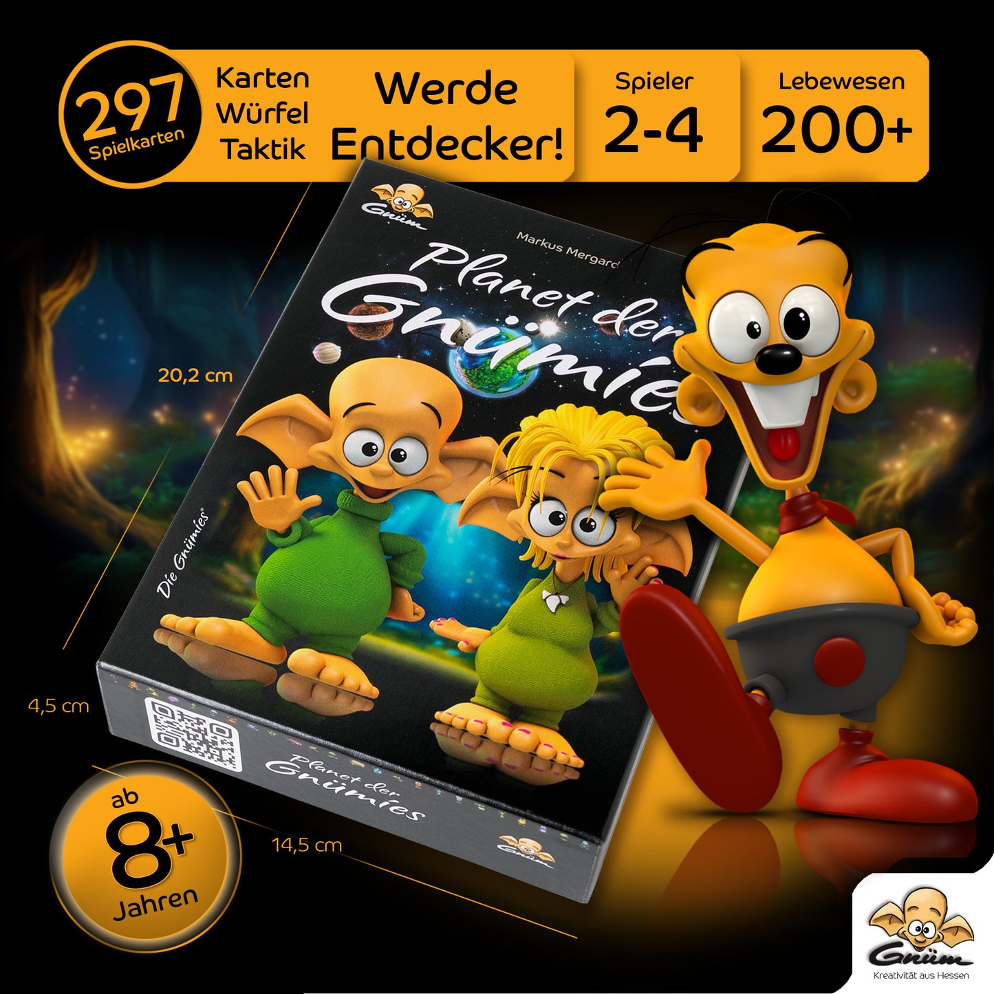 Gnümie Set Buch und Kartenspiel
