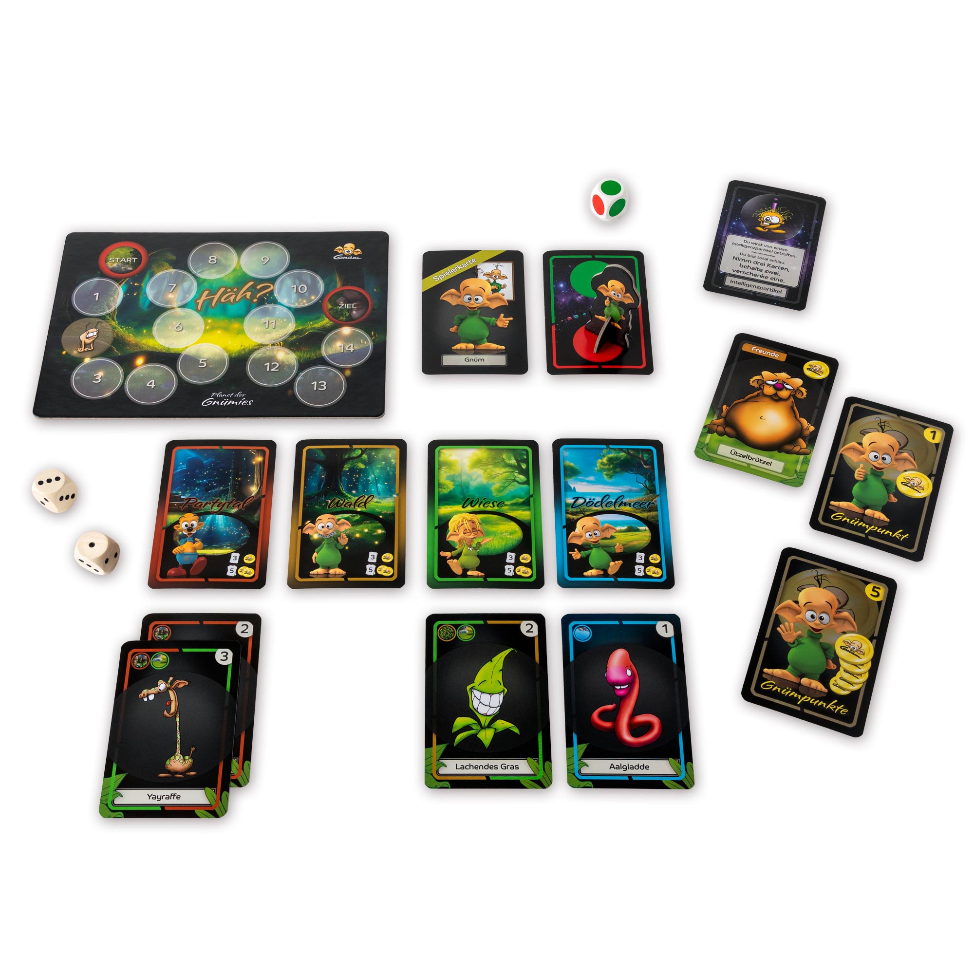 Kartenspiel Planet der Gnümies