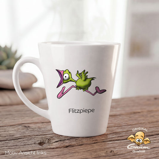 Gnümie Flitzpiepen Tasse 300ml personalisierbar