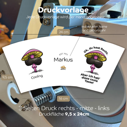 Gnümie Cooling Tasse 300ml personalisierbar