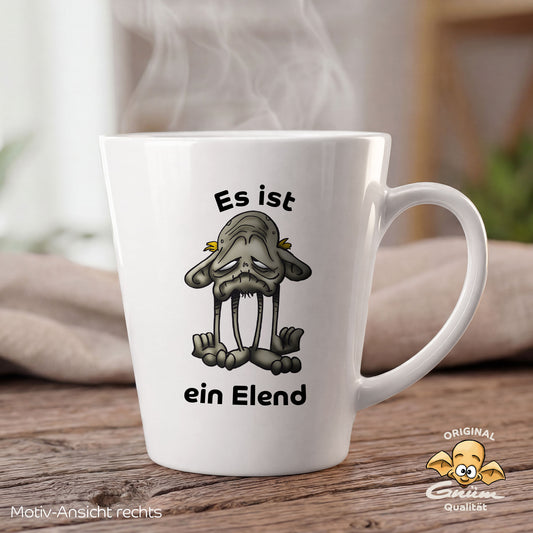 Gnümie Elend2 Tasse 300ml personalisierbar