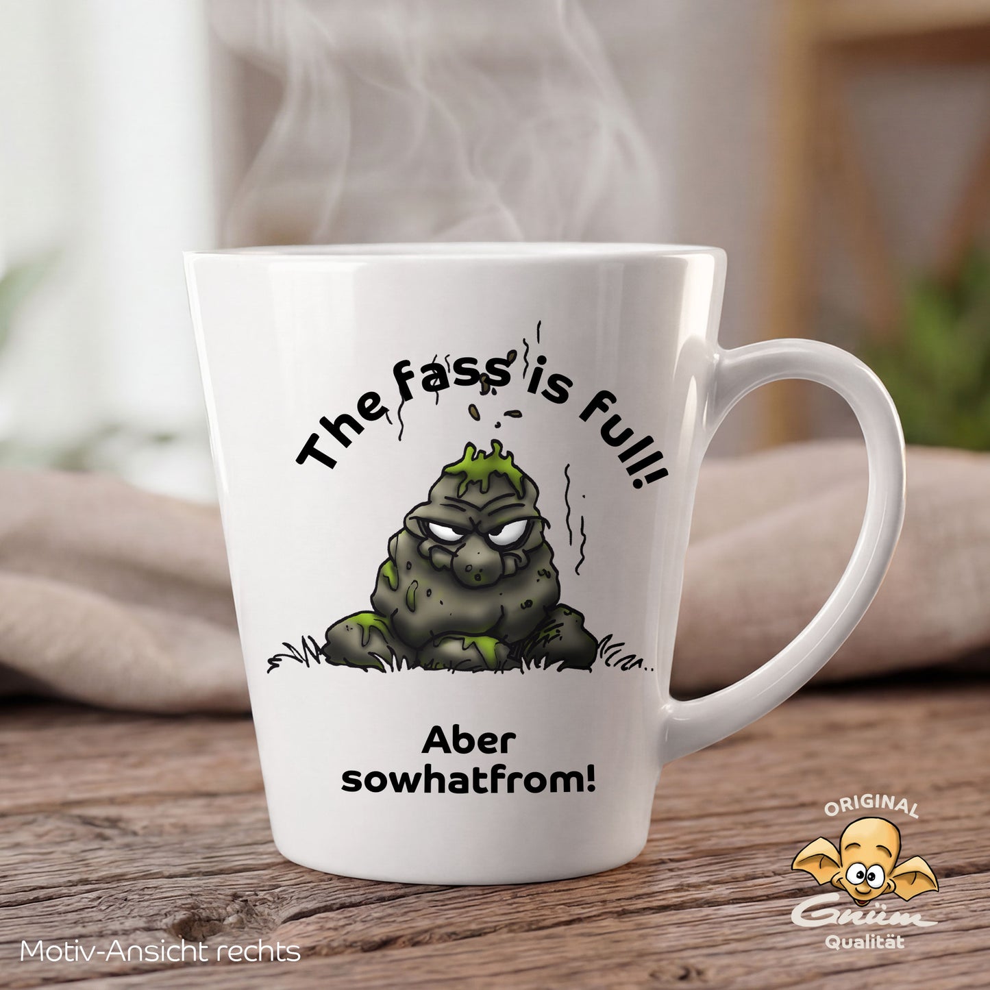 Gnümie Pöbler2 Tasse 300ml personalisierbar
