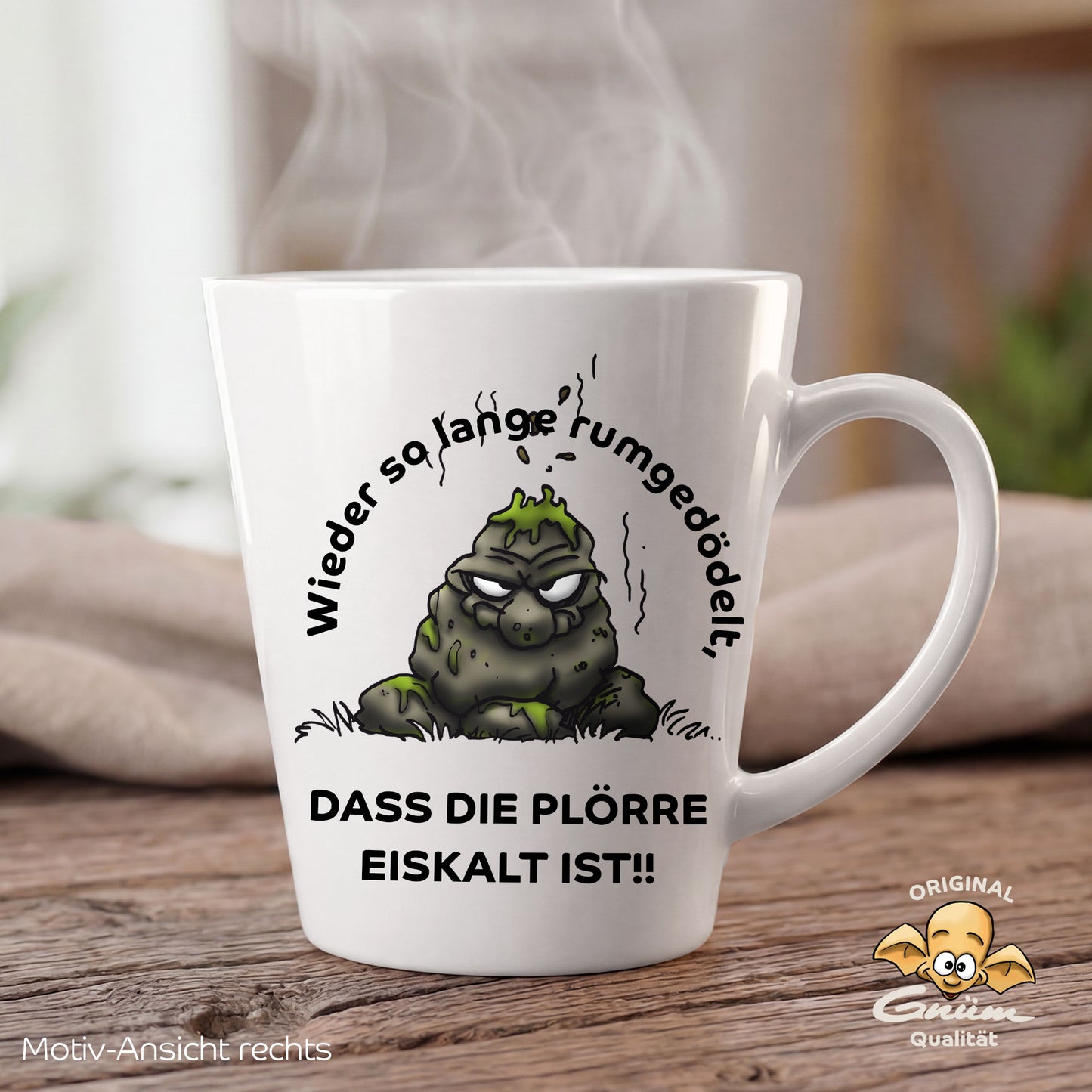 Gnümie Pöbler9 Tasse 300ml personalisierbar