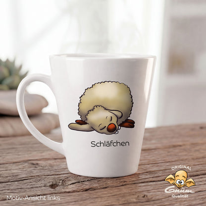 Gnümie Schläfchen Tasse 300ml personalisierbar
