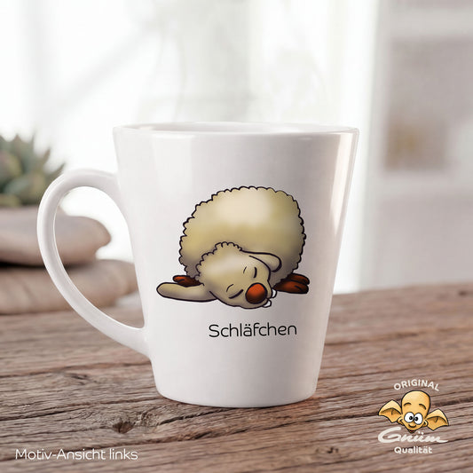 Gnümie Schläfchen Tasse 300ml personalisierbar