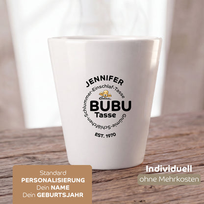 Gnümie Schläfchen Tasse 300ml personalisierbar