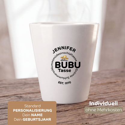 Gnümie Schläfchen3 Tasse 300ml personalisierbar