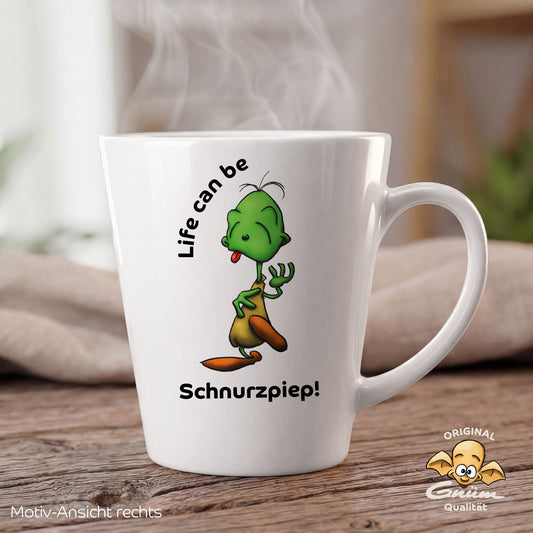 Gnümie Schnurzpiep3 Tasse 300ml personalisierbar