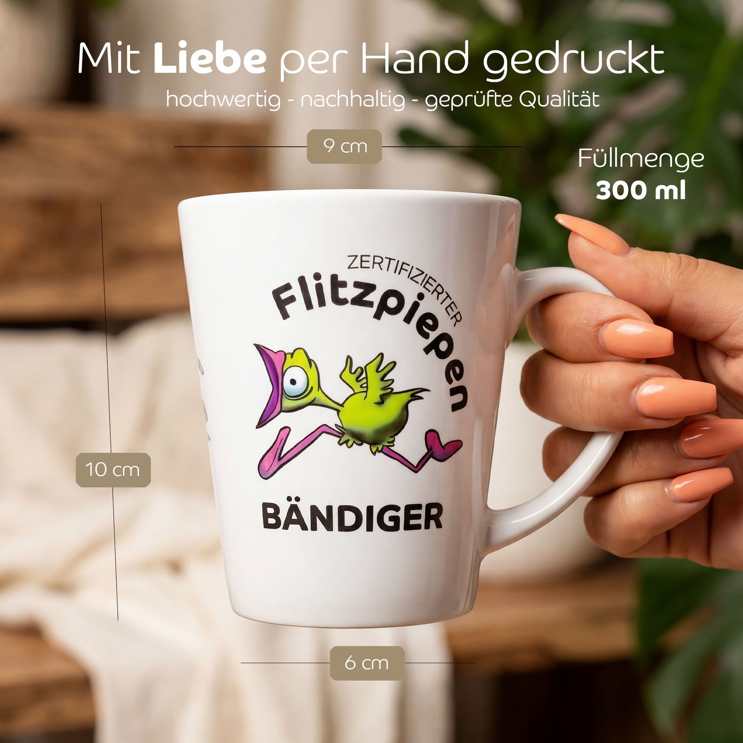 Gnümie Baum4 Tasse 300ml personalisierbar