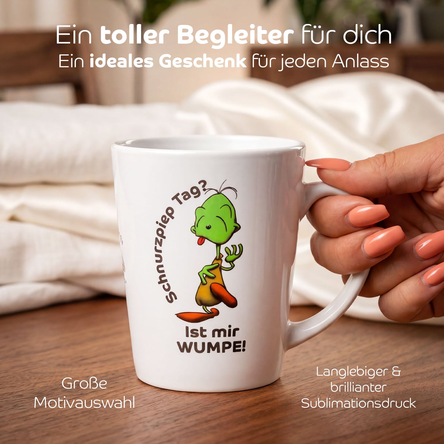 Gnümie Baum4 Tasse 300ml personalisierbar