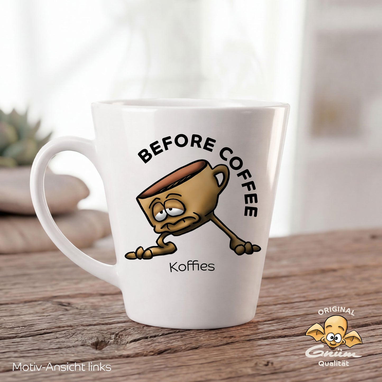 Gnümie Koffie3 Tasse 300ml personalisierbar