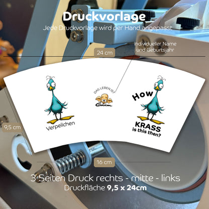 Gnümie Verpeilchen2 Tasse 300ml personalisierbar