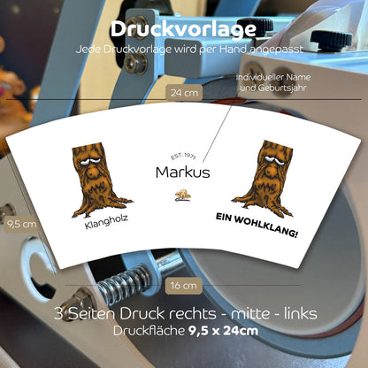 Gnümie Baum4 Tasse 300ml personalisierbar