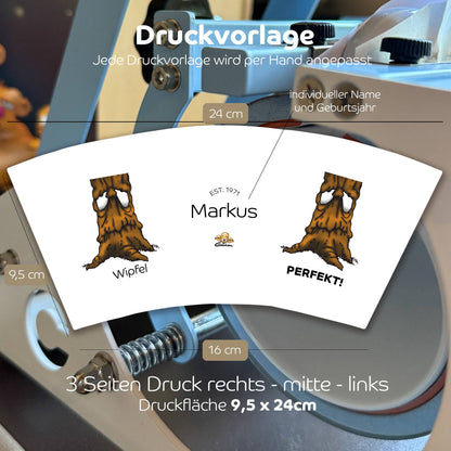 Gnümie Baum7 Tasse 300ml personalisierbar