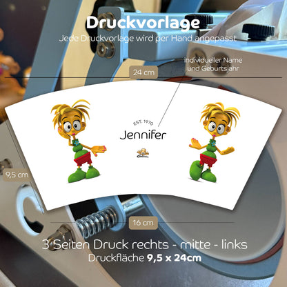 Gnümie Fetzi 3D Tasse 300ml personalisierbar