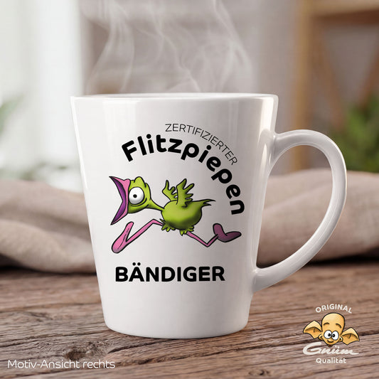 Gnümie Flitzpiepen2 Tasse 300ml personalisierbar