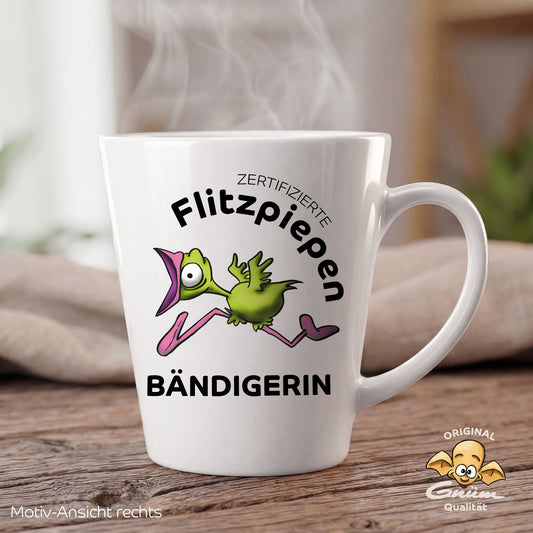 Gnümie Flitzpiepen3 Tasse 300ml personalisierbar