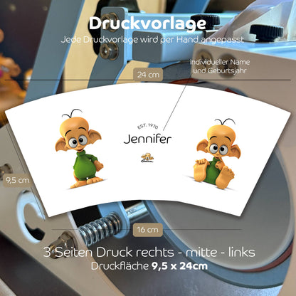 Gnümie Knubsiegnüm 3D Tasse 300ml personalisierbar