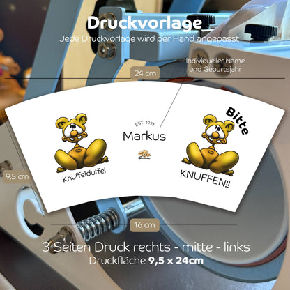 Gnümie Knuffelduffel2 Tasse 300ml personalisierbar