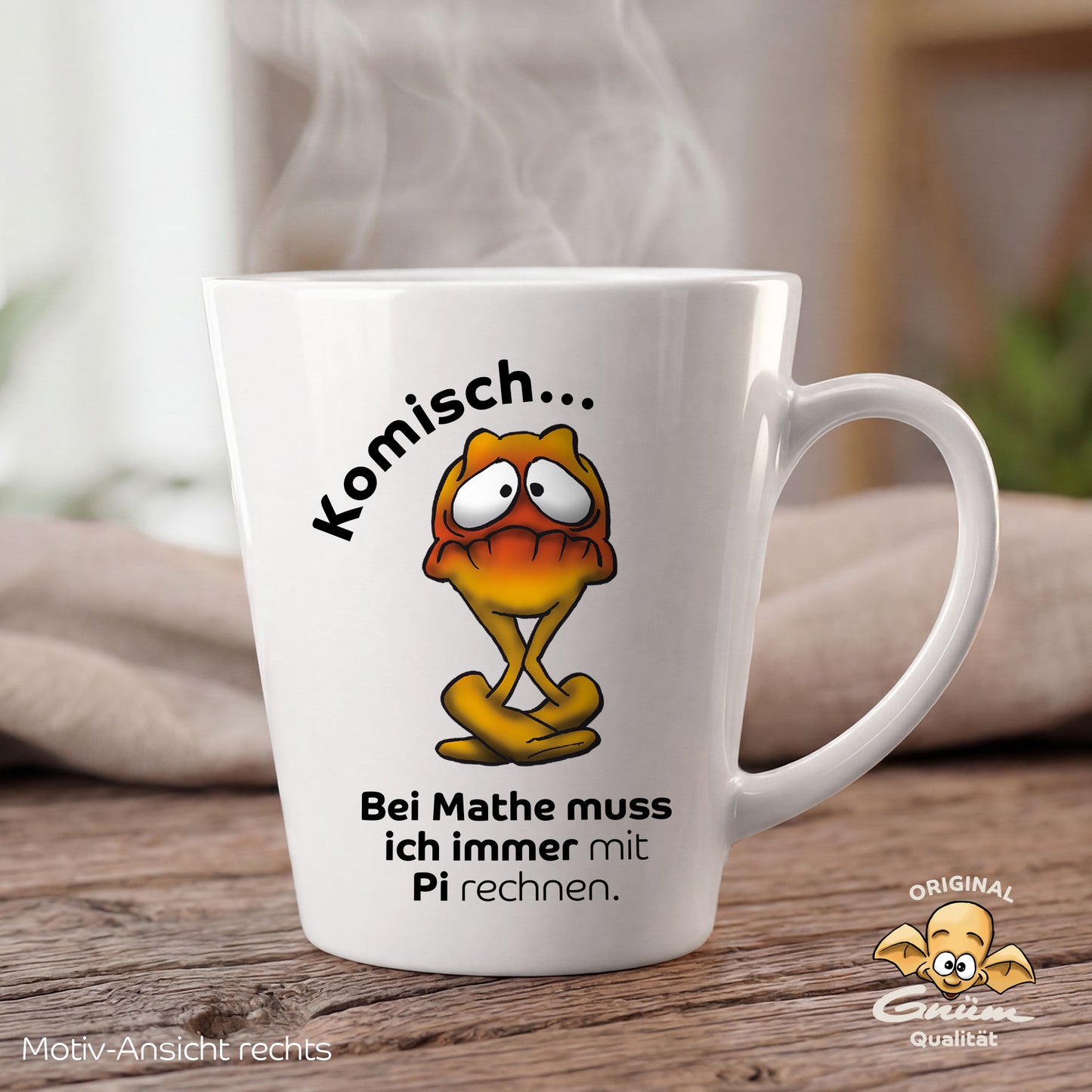 Gnümie Pi Tasse 300ml personalisierbar
