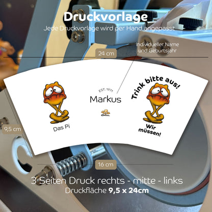 Gnümie Pi4 Tasse 300ml personalisierbar
