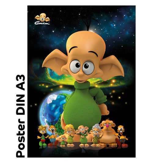 Gnümie Poster Gnüm DIN A3