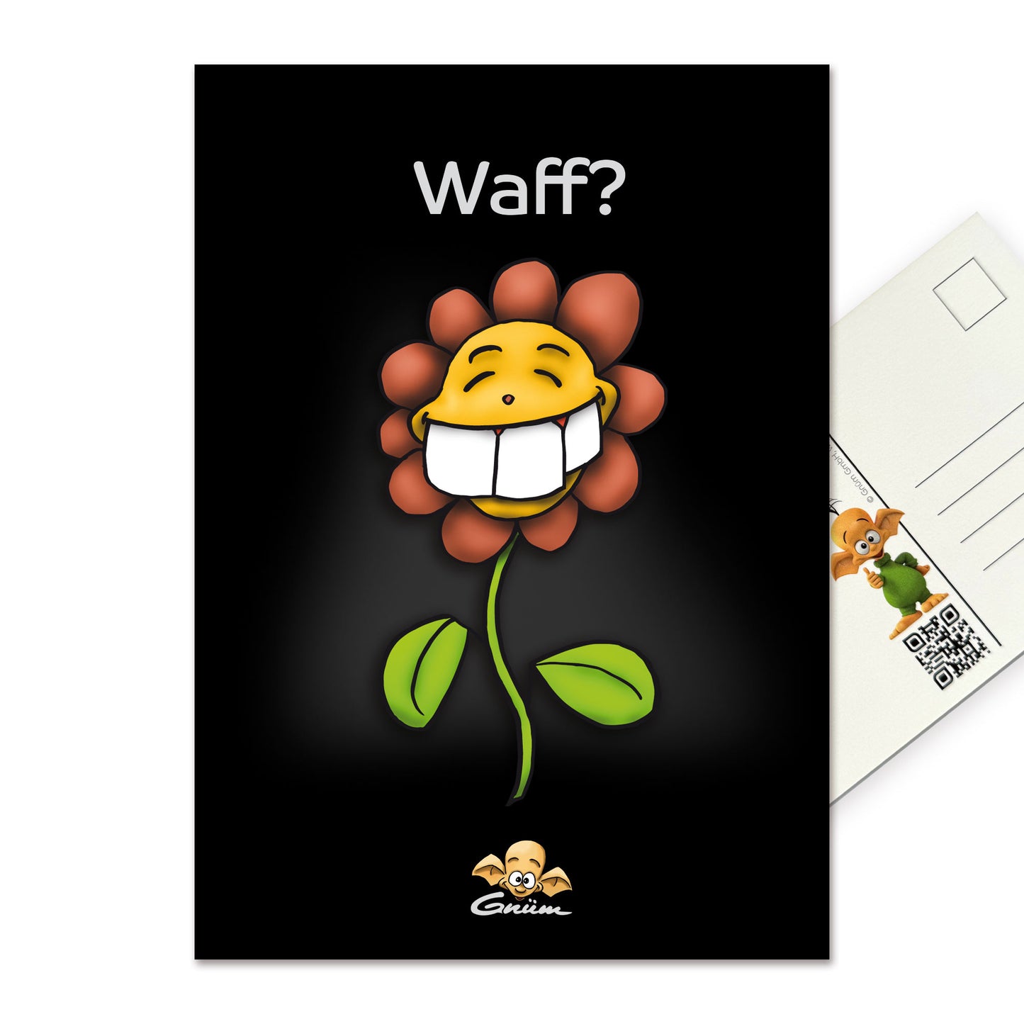Gnümie Postkarte Waff?