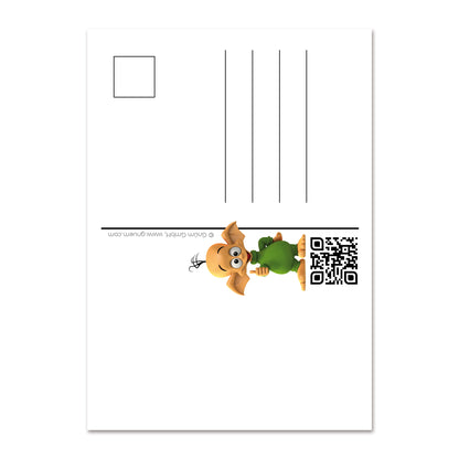 Gnümie Postkarte Nee!