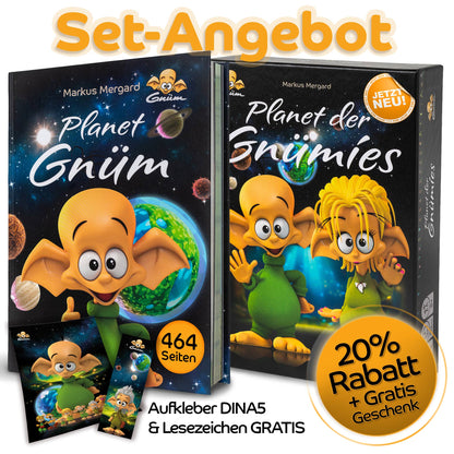 Gnümie Set Buch und Kartenspiel