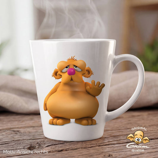 Gnümie Ützelbrützel 3D Tasse 300ml personalisierbar